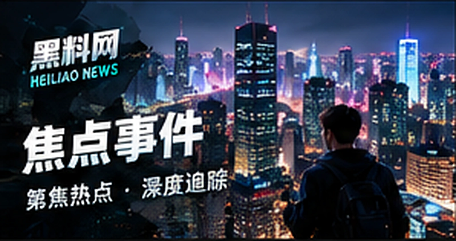 焦点事件城市与编辑工作台概念视觉